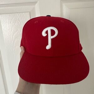 Philadelphia Phillies Official On Field Cap - New Era